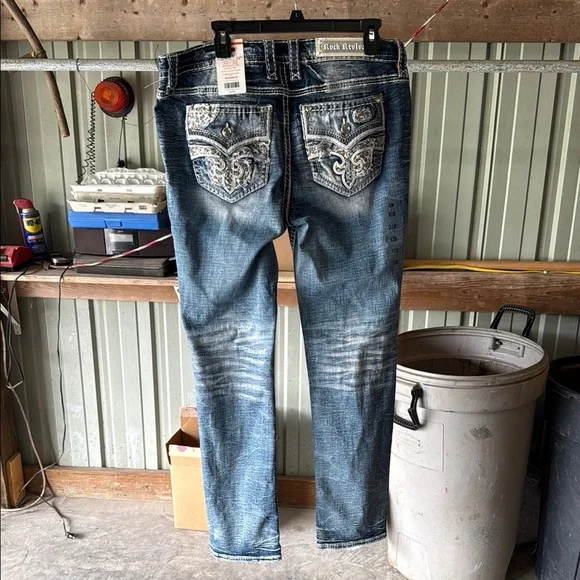 Women’s Rock Revival Blue Jeans